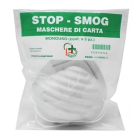 Farvisan Maschere Di Carta Stop-smog Monouso 3 Pezzi