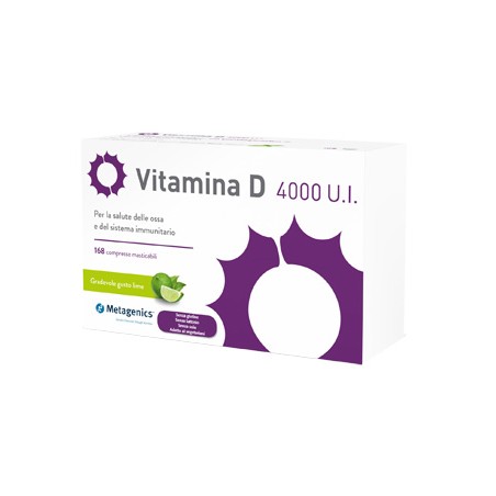 Vitamina D 4000ui 168 Compresse Masticabili
