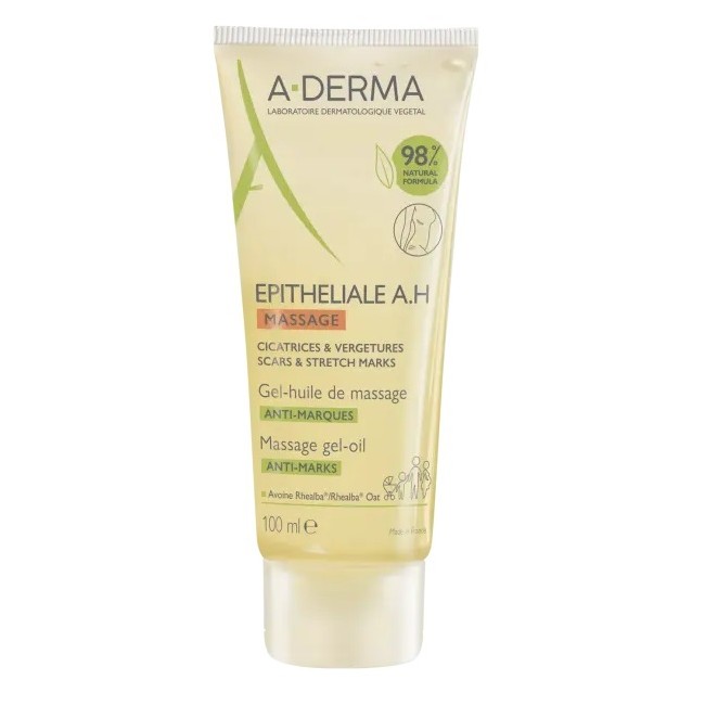 A-derma Epitheliale Ultra Repair Gel-olio Da Massaggio Anti Segni Residui 100 Ml