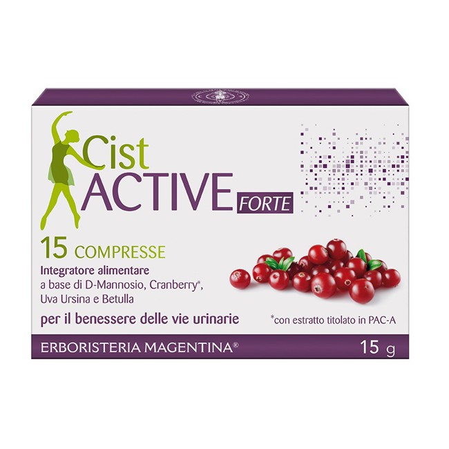 Erboristeria Magentina Cist Active Compresse 15 Compresse