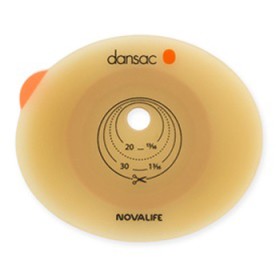 Hobama Placca Per Colo Ileo Ed Urostomia Dansac Novalife2 55mm Ritagliabile 10-47