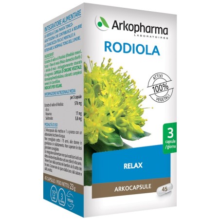 Arkopharma Arko Capsule Rodiola 45 Capsule