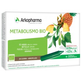 Arkopharma Arkofluidi Metabolismo Bio 20 Fiale