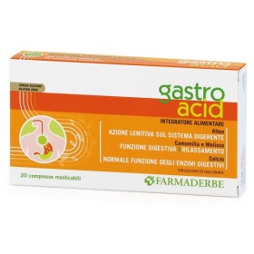 Farmaderbe Gastro Acid 20 Compresse Masticabili