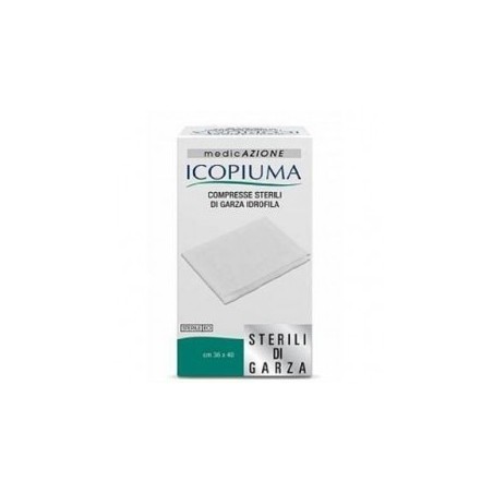 Desa Pharma Icopiuma Garza Compressa In Tessuto Non Tessuto Adesiva 10x10 Cm 16 Pezzi