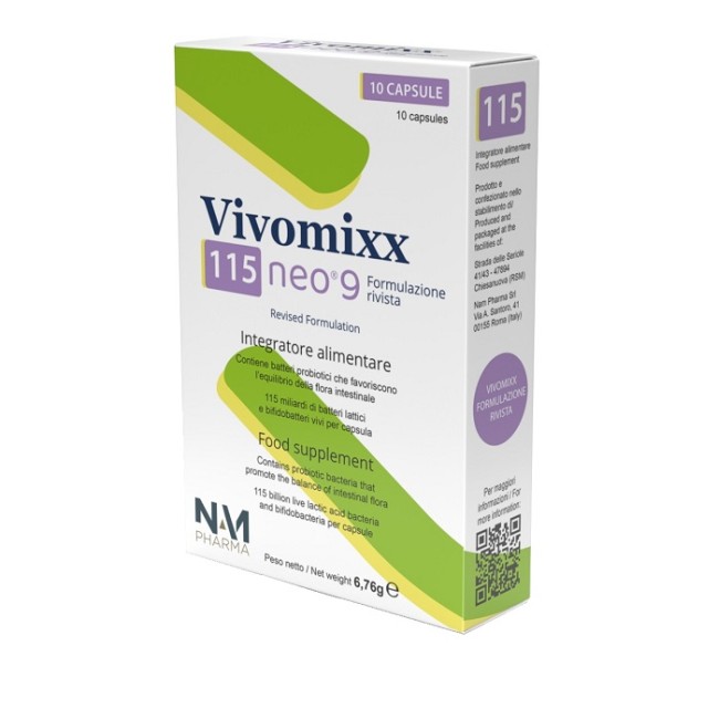 Mendes S.a. Vivomixx 115 Neo 9 10 Capsule