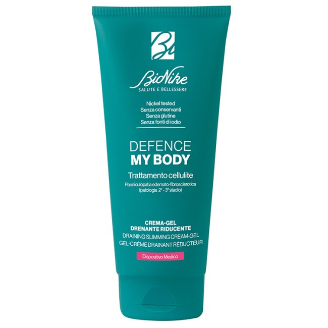 Bionike Defence My Body Trattamento Cellulite Crema-gel Drenante Riducente 75 Ml