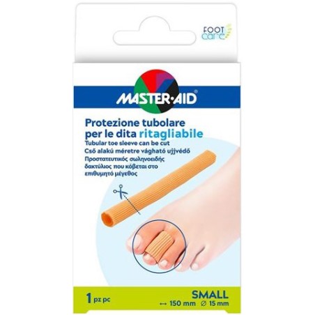 Pietrasanta Pharma Protezione Tubolare Master-aid Footcare Ritagliabile 15 Cm 15 Mm Small C6