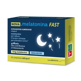 Nova Argentia Nova Melatonina Fast 45 Compresse 1mg Di Melatonina