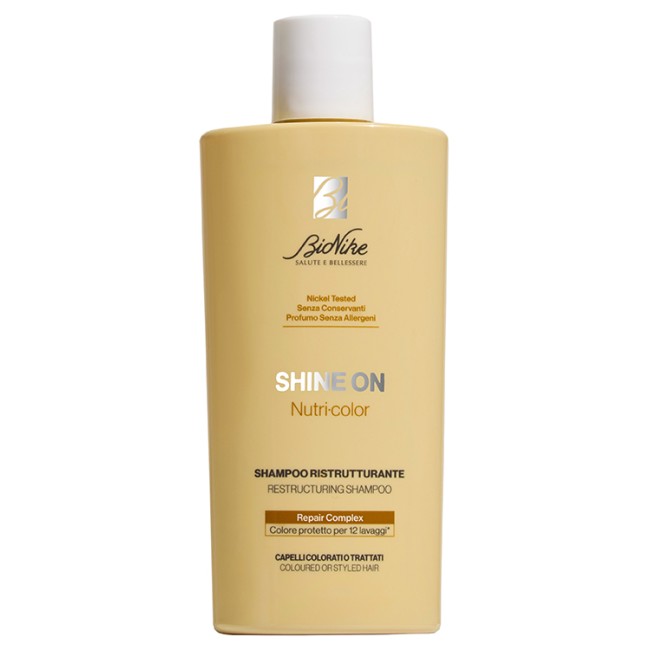 Bionike Shine On Nutri-color Shampoo Ristrutturante 200 Ml Bionike Shine On Nutri-color Shampoo Ristrutturante 200 Ml