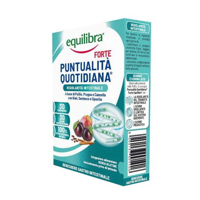 Equilibra Puntualita' Quotidiana Forte 30 Compresse Equilibra Puntualita' Quotidiana Forte 30 Compresse