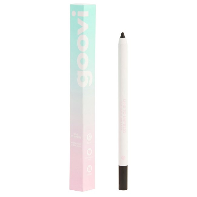 The Good Vibes Company Goovi Matita Occhi Liner & Kajal 01 Black