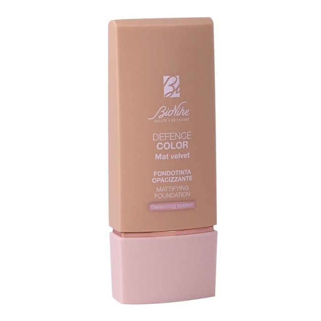 Bionike Fondotinta Opacizzante Defence Color Mat Velvet  01 Ivory 30 Ml