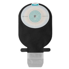 Coloplast Sacca Ileostomia Sensura Mio Piano Rivestimento Nero Apertura Ispezionabile Maxi W/w Foro Ritagliabile 10-55 30 Pezzi