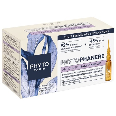 Phytophanere Anticaduta Reactionnelle 12 Fiale X 5 Ml