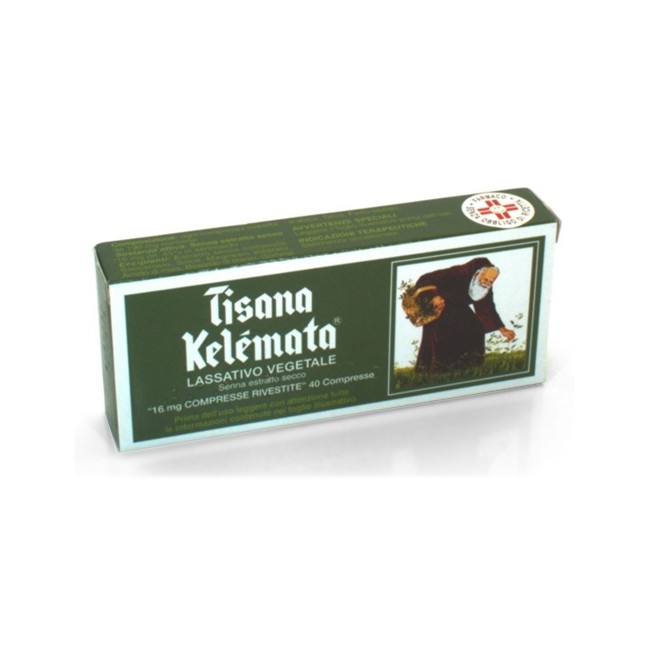 Tisana Kelemata “16 Mg Compresse Rivestite” 40 Compresse Senna Estratto Secco