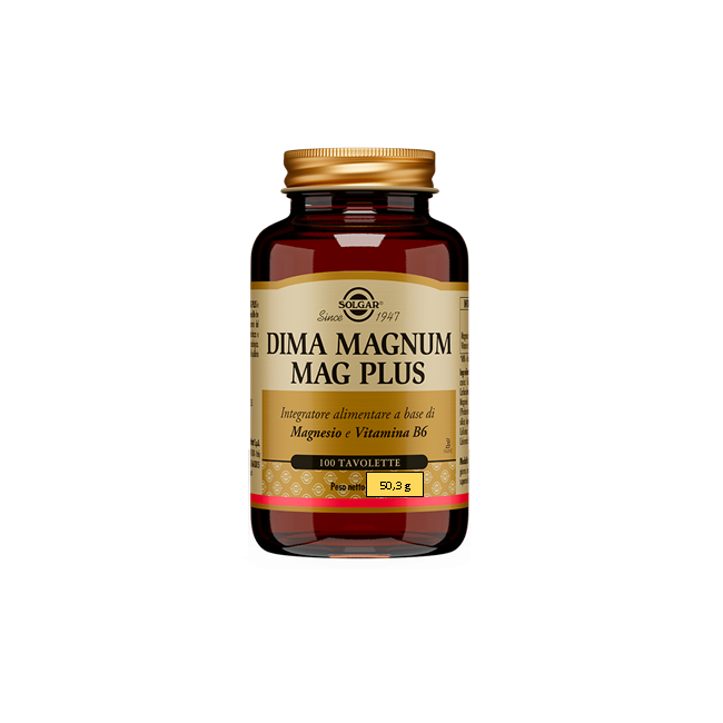 Solgar Dima Magnum Mag Plus 100 Tavolette