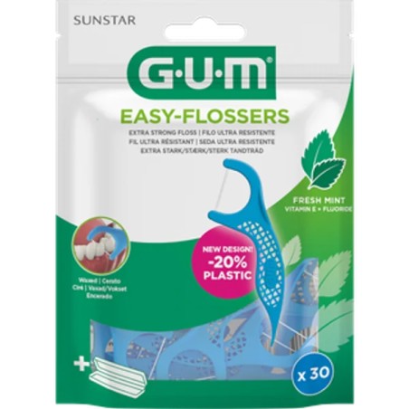 GUM Easy Flossers Forcella - 30 Pezzi