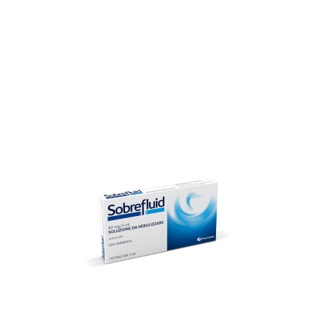 Sobrefluid 40mg/3ml Mucolitico per aerosol Sobrefluid 40mg/3ml Mucolitico per aerosol