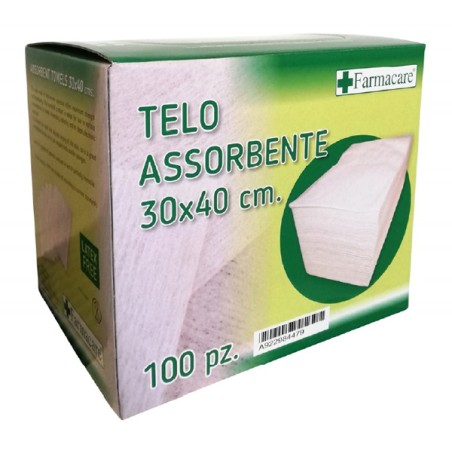 Farmacare Telo Assorbente 30x40cm 100 Pezzi
