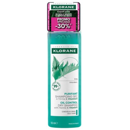 Klorane Shampoo Secco Ortica 150 Ml Offerta Speciale
