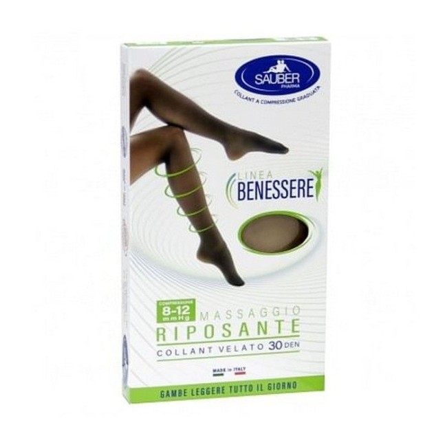 Collant velato sauber 8-12mmgh camel 4