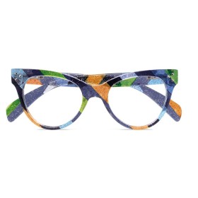 Twins platinum glamour strisce blu/rosso +3,00