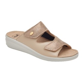 Scholl Calzatura Antonia Elastic Printed Suede+synth W Light Taupe 40