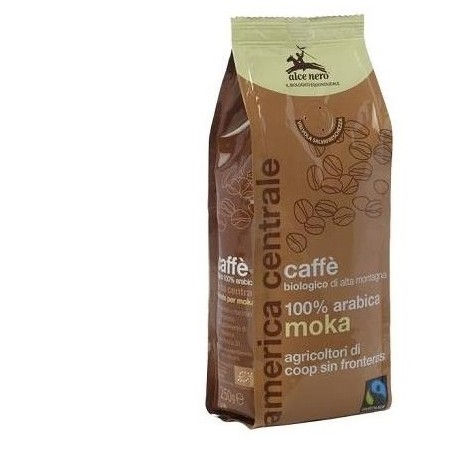 Alce Nero Caffe' Moka 100% Arabica Bio Fairtrade 250 G