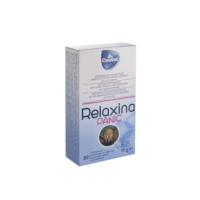 Cosval Relaxina Panic 20 Capsule