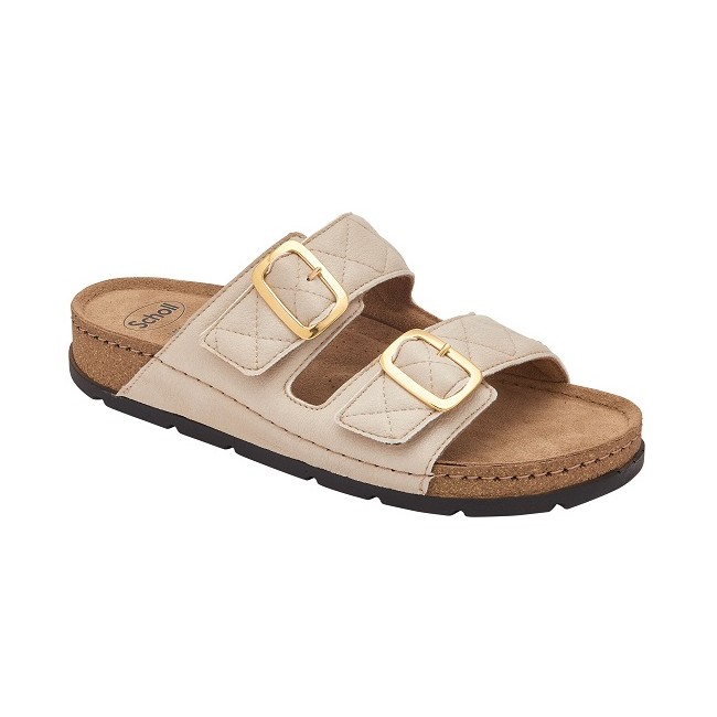 Scholl Calzatura Bora 2 Straps Synthetic Ivory 37
