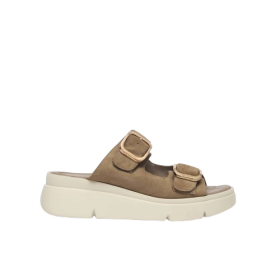 Scholl Calzatura Bali Buckle Suede W Taupe 38
