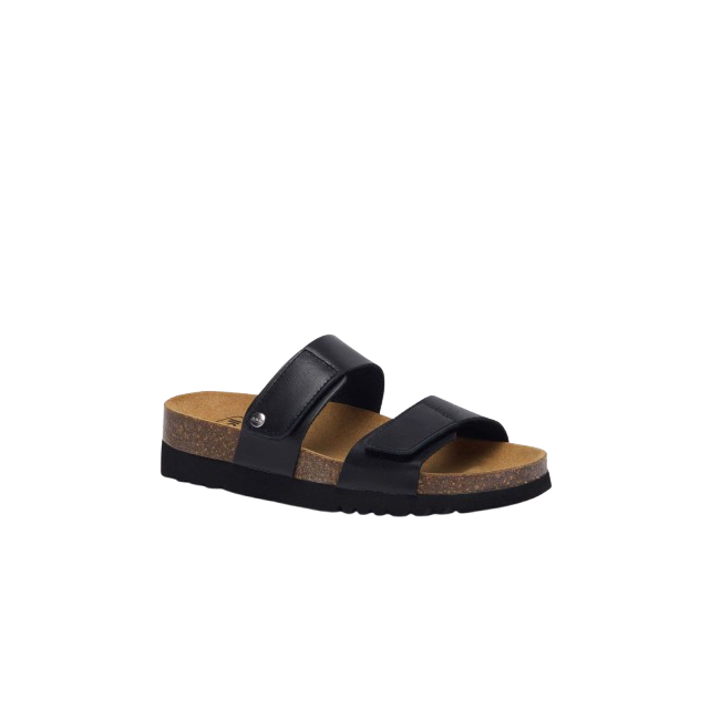 Scholl Calzatura Lusaka 2,0 Laminated Synthetic W Black 37