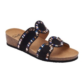 Scholl Calzatura Cannes Microfibre+strass W Black 41