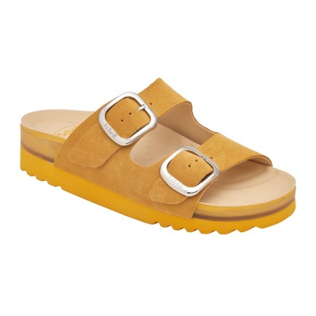 Scholl Calzatura Vally Suede Bis W Yellow 37