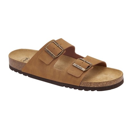 Scholl Calzatura Gerry Ad Synthetic Nubuck M Tan 43