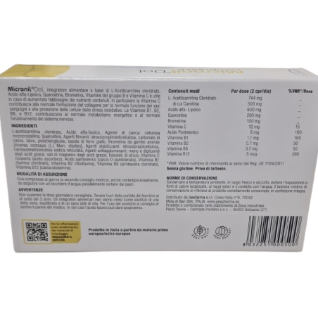 Geopharma Micronil Dol 60 Compresse Geopharma Micronil Dol 60 Compresse