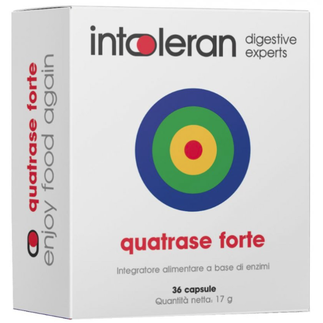 Intoleran Quatrase Forte 36 Capsule Intoleran Quatrase Forte 36 Capsule
