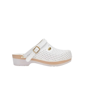 Scholl Calzatura Clog Supercomfort B/s Bycast U White 39