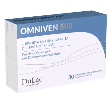 Dulac Farmaceutici Omniven 500 80 Compresse