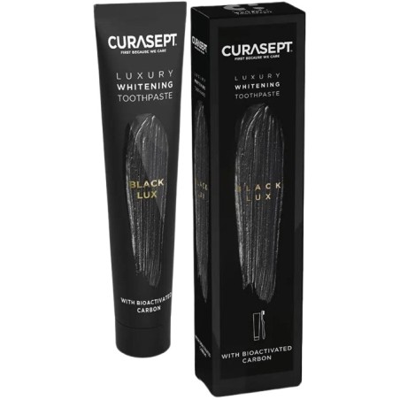 Curasept Black Luxury Whitening Dentifricio 75 Ml