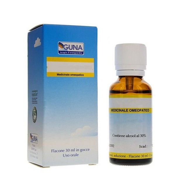 Guna-g1 Gocce Orali Soluzione Medicinale Omeopatico Senza Indicazioni Terapeutiche Approvate