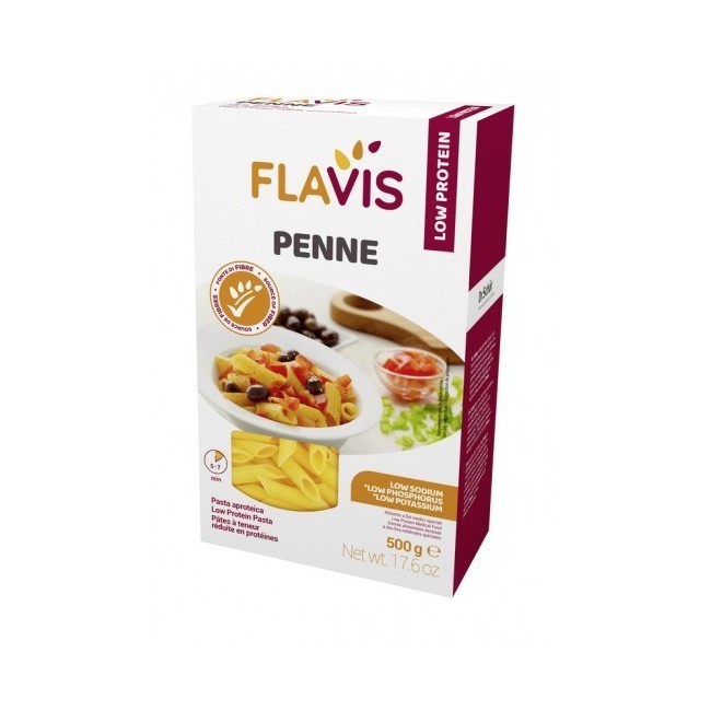 Flavis Penne Aproteici 500 G Flavis Penne Aproteici 500 G