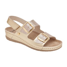 Scholl Calzatura Aberdeen Sandal Synthetic Bis W Platinum 40