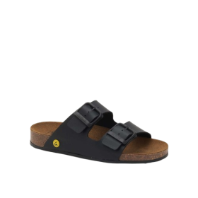 Scholl Calzatura Cork Pro 2 Straps Synthetic U Black 43