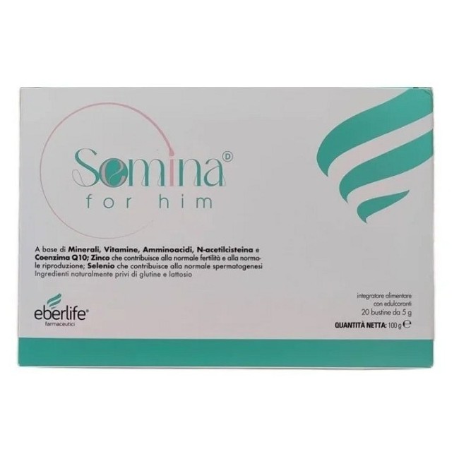 Eberlife Farmaceutici Semina For Him 20 Bustine
