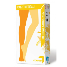 Gloria Med Gloriamed Comfort 142 Gambaletto Corto Beige Misura Medium 1 Paio