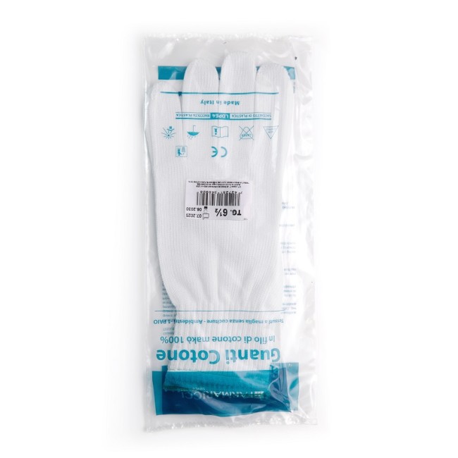 Farmaricci Guanto Chirurgico Cotone Felpato 6,5