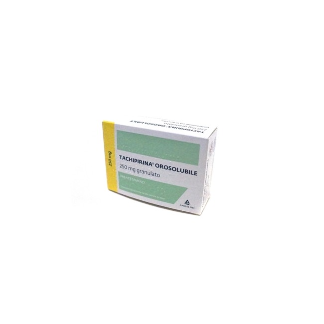 Tachipirina orosolubile 250 mg granulato  250 mg granulato 10 bustine in al
