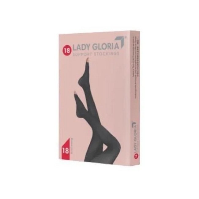 Gloria Med Ladygloria 18 Collant Punta Aperta Daino 2